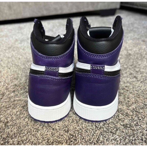 Nike Air Jordan 1 Retro OG High Court Purple 2.0 Size 6.5 Youth (Size 8 Women’s) - Picture 4 of 8